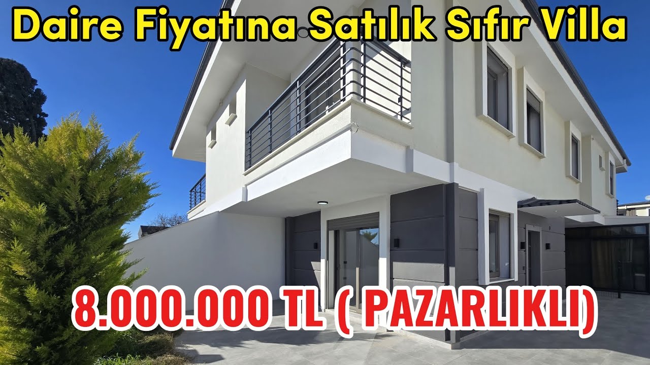 🏠DİDİM HİSAR LİMAN YOLUNDA SATILIK SIFIR 3+1  VİLLA