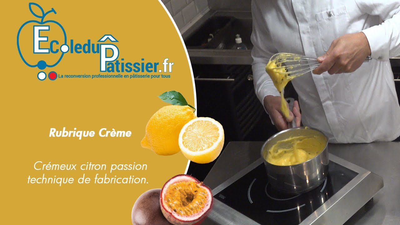 Crémeux passion citron