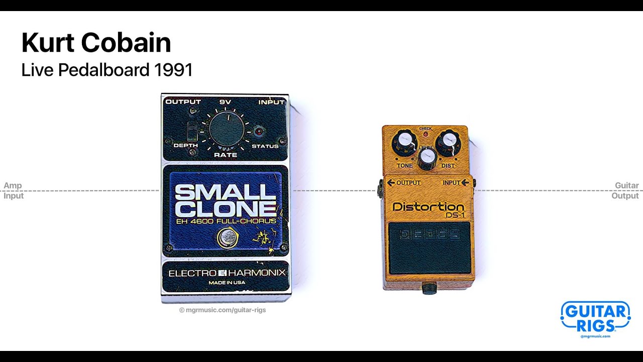 Kurt Cobain's Guitar Rig 1991