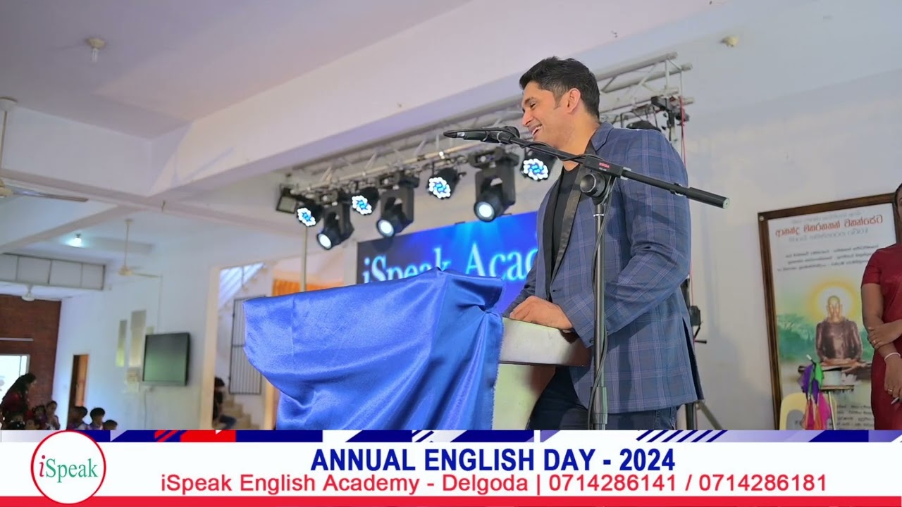 iSpeak English Day 2024 - Chief Guest's Speech #ispeakenglish #ispeak