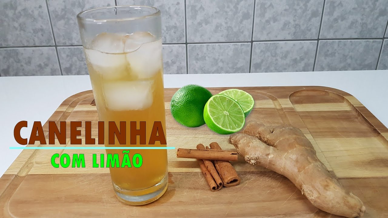 CANELINHA COM LIMÃO | COQUETEL ALCOÓLICO | UMA DELÍCIA !!!