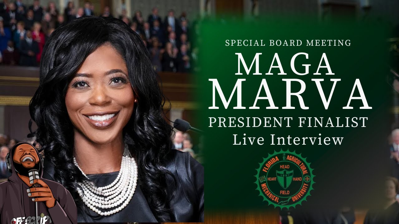 🚨 MAGA MARVA Faces the Board! FAMU President Finalist Marva Johnson Interview