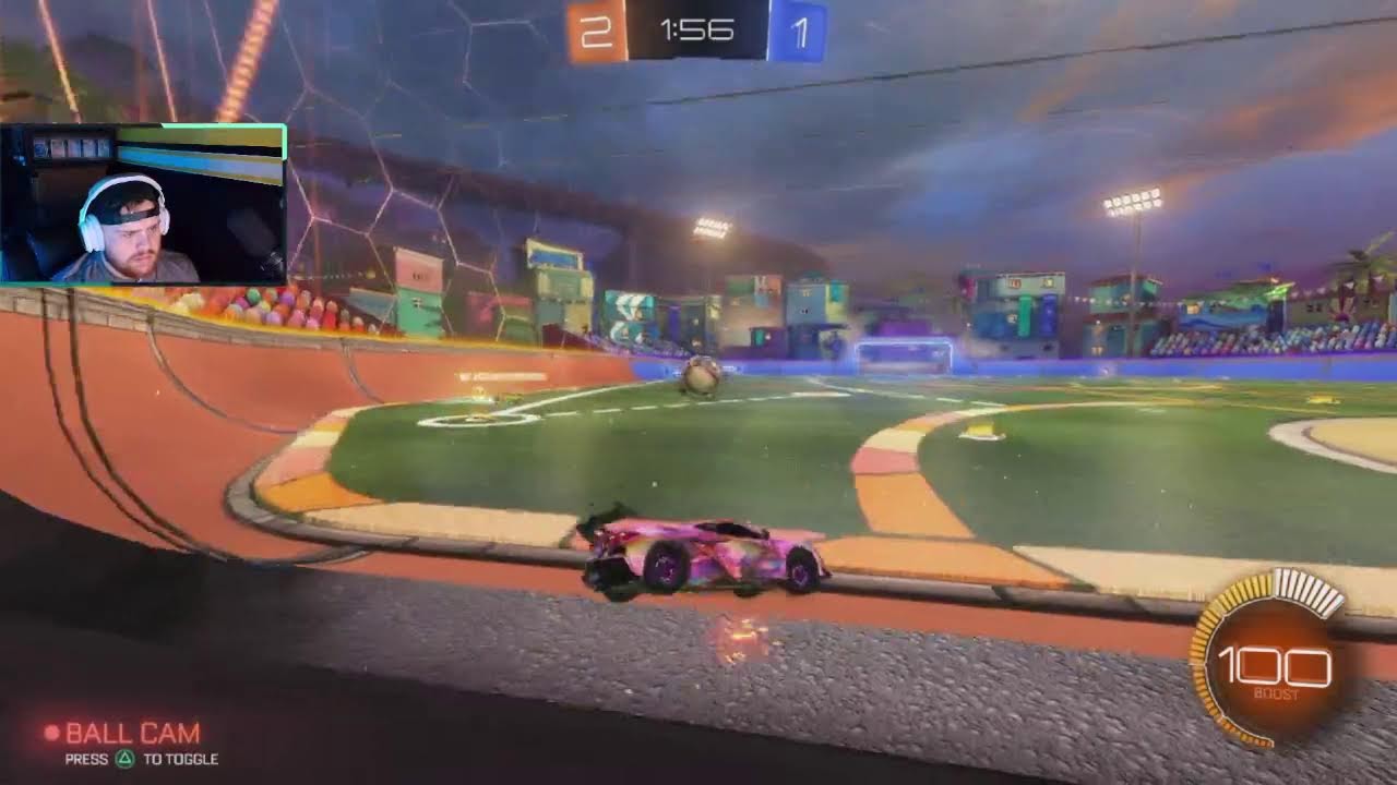 soccer ball with cars game