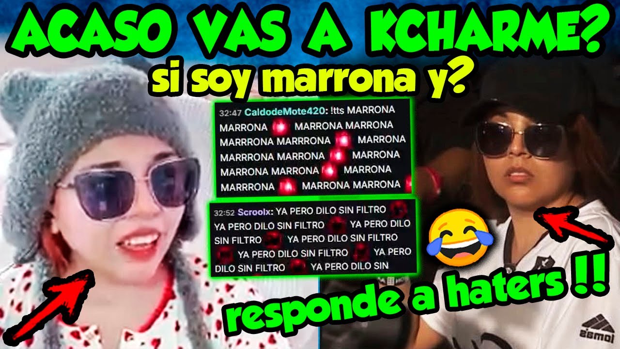 SI SOY MARRONA Y QUE? ACASO VAS A KCH4R CONMIGO? LIA BISCOTTI RESPONDER A HATER X SU COLOR DE PIEL😲