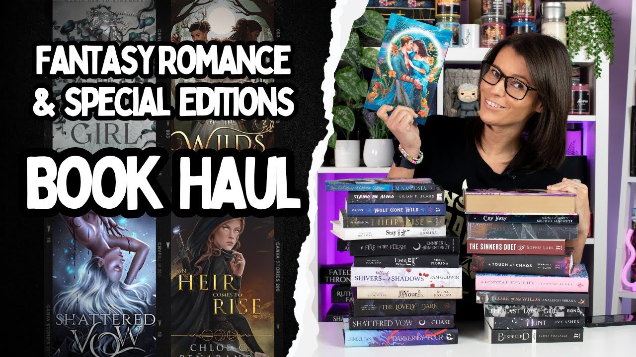 Epic Book Haul (2024) 📚✨// Must-Read Fantasy Romance Books, Special Editions & More!