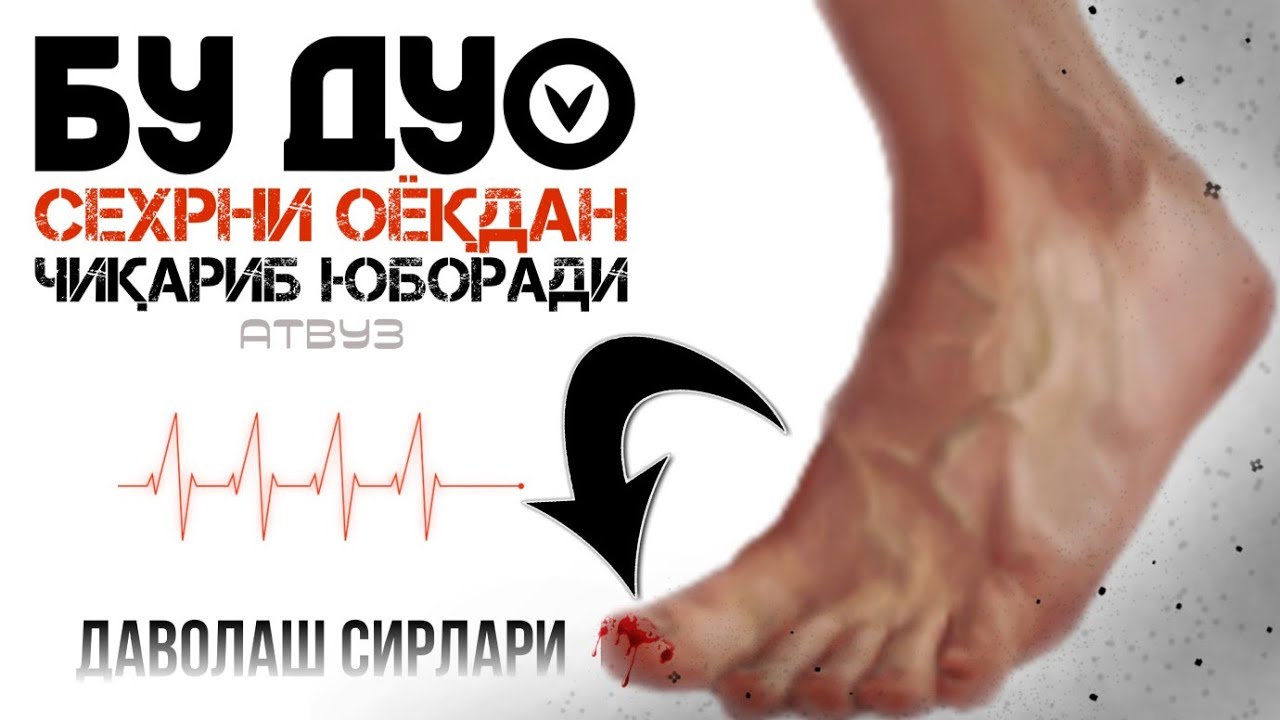Срочно! Бу Дуо Сехрни Оёкдан Чикариб Юборади! Хамда Чаён ва Илон Чак,ганда Укиладиган Дуо! АТВУЗ