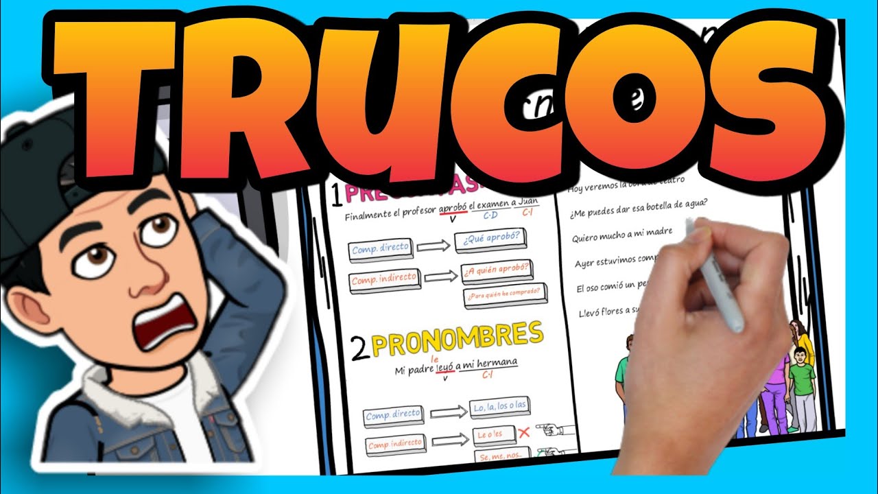 😮 TRUCOS para DIFERENCIAR el Complemento DIRECTO e INDIRECTO ‼️