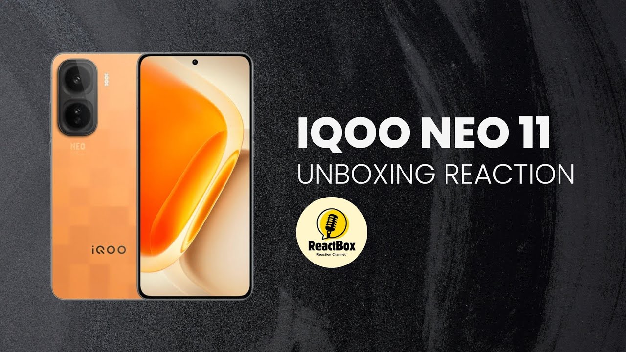IQOO NEO 11 Unboxing Reaction