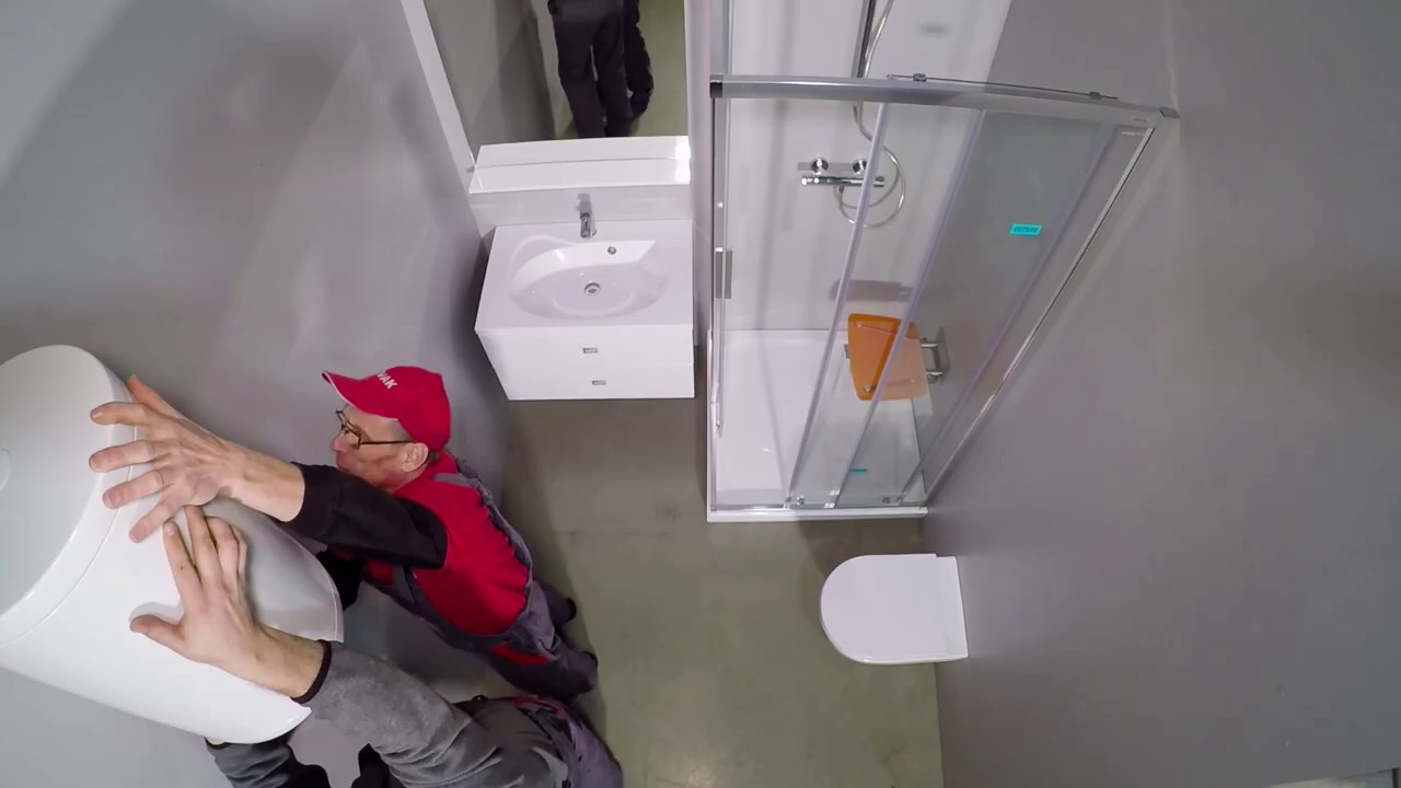 Монтаж душевой кабины Blix Slim BLSRV2 90 ТМ Ravak