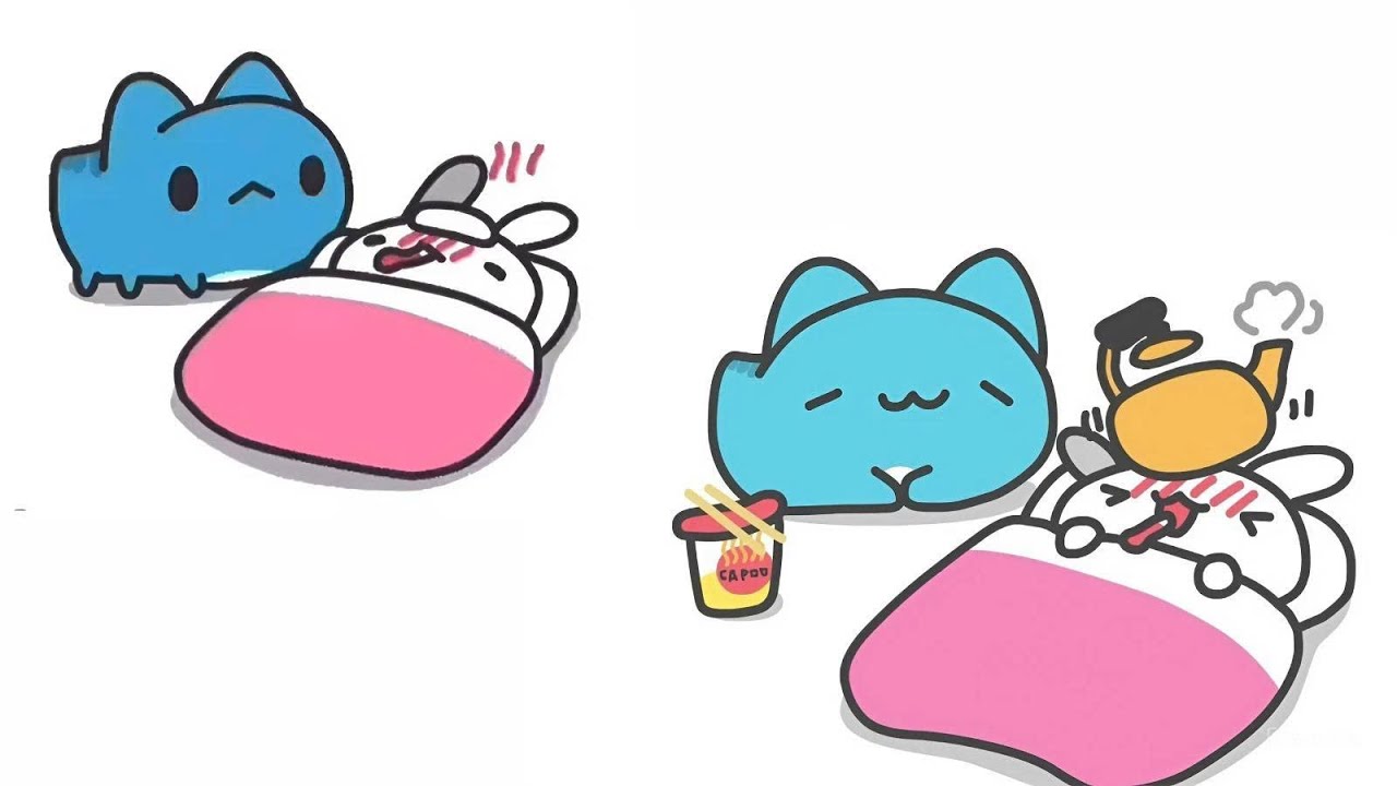 Bugcat Capoo comic with cute endings || video compilation (NEW)