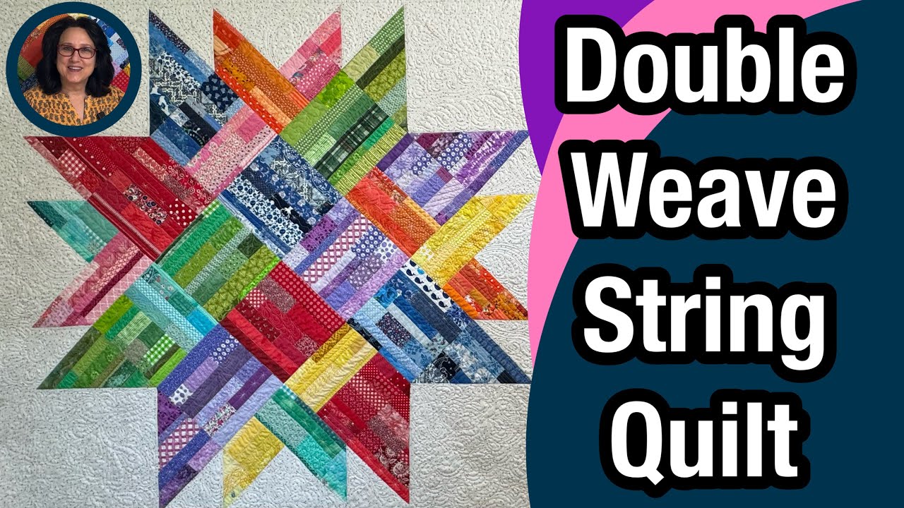 🔥 Double Weave String Quilt || PDF Pattern