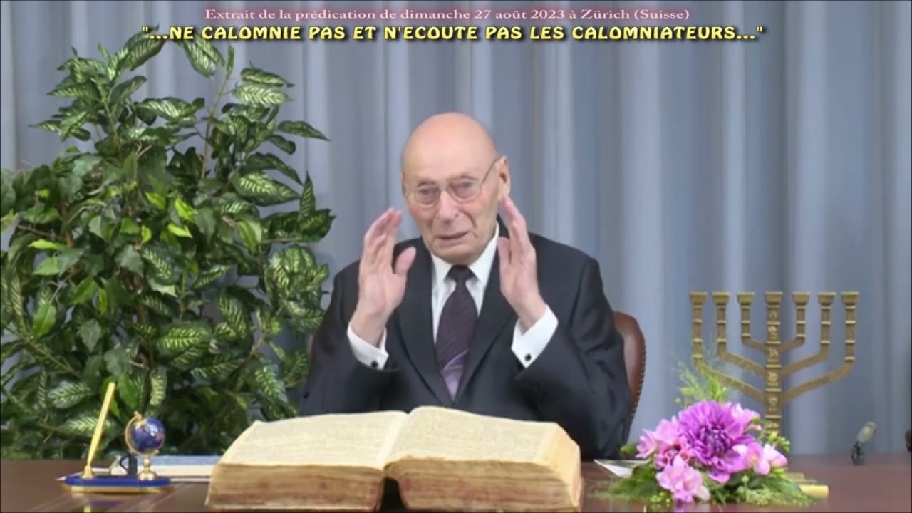 LES BLAMES DE FRERE EWALD FRANK AUX CALOMNIATEURS