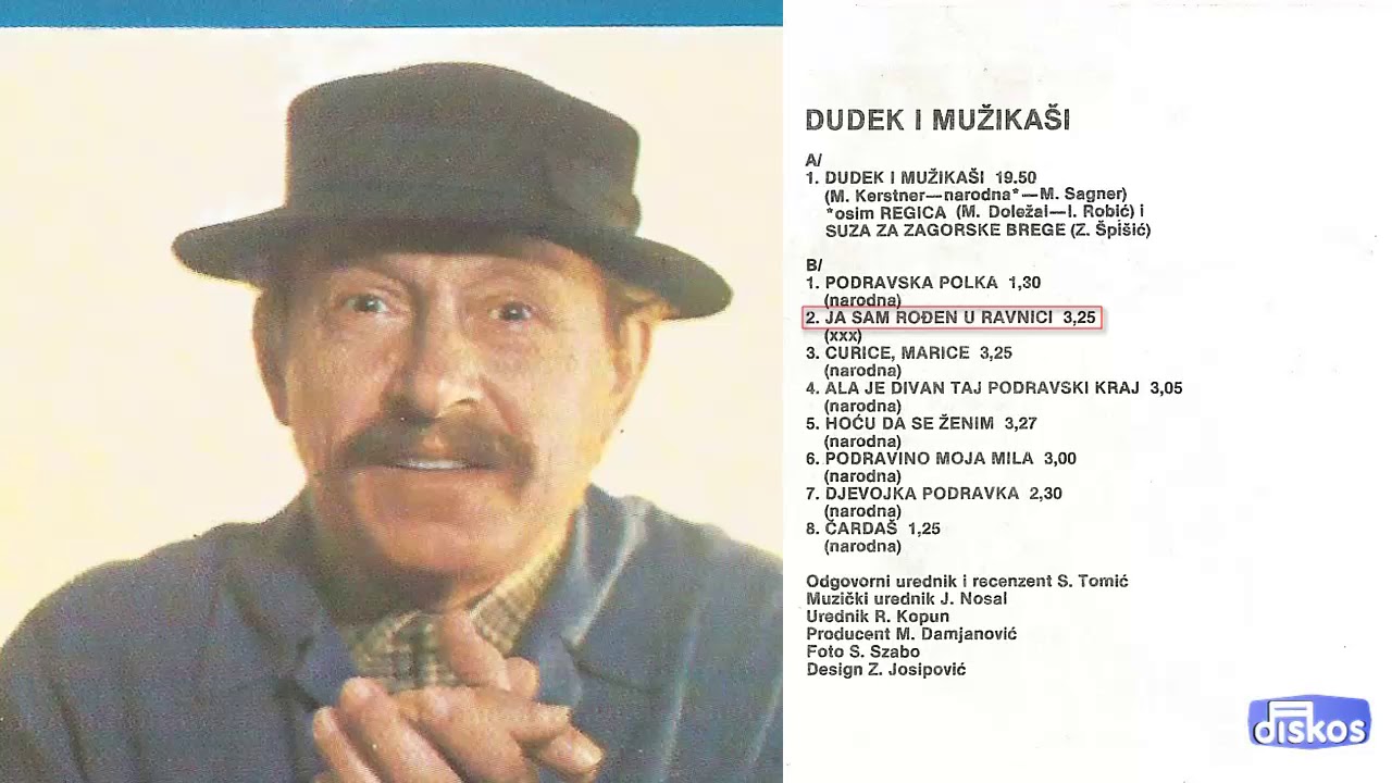 Dudek i Muzikasi - Ja sam rodjen u ravnici - (Audio 1985)