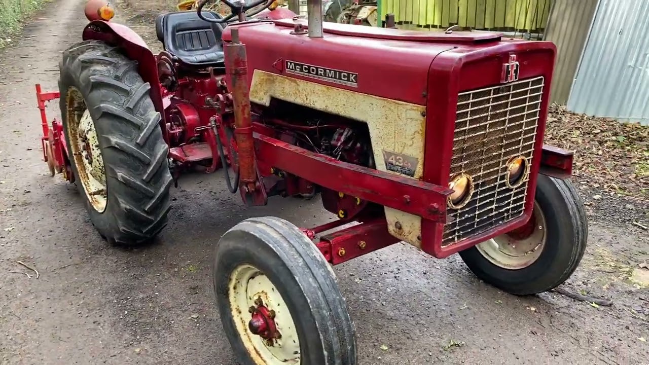 McCORMICK INTERNATIONAL 434 2WD Tractor & Rotavator
