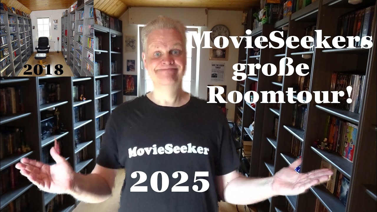 MovieSeekers große Roomtour 2025: Filmraum und Sammlungsvorstellung!