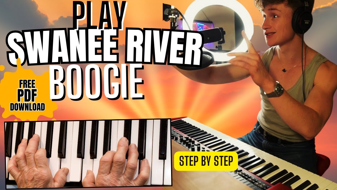 How to Play Swanee River Boogie - Beginner Lesson (free PDF download) - Part 1