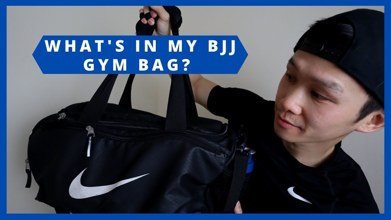 BJJ Blue Belt: What's in My BJJ Gym Bag + Pre-Class Routine
