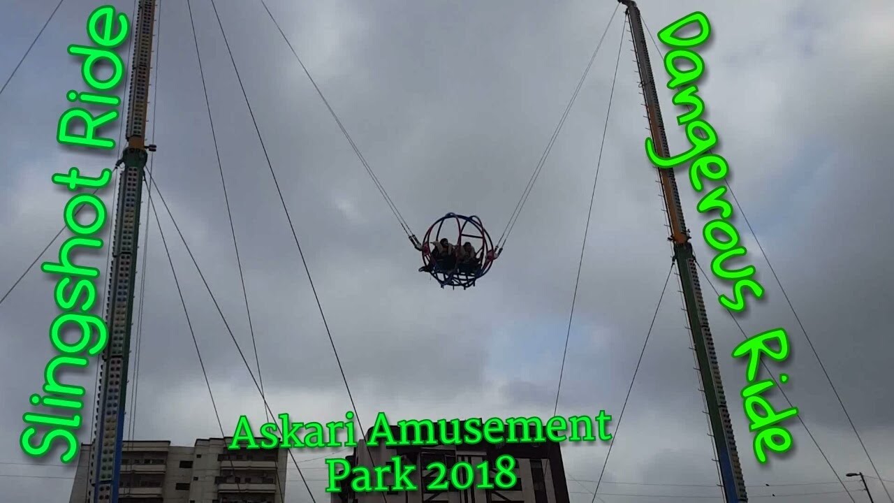 Slingshot Ride | Askari Amusement Park Karachi Pakistan
