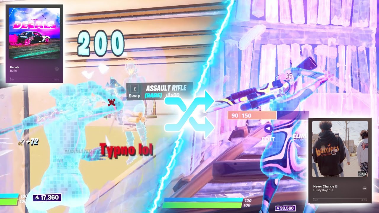A Fortnite Montage But The Song Gets Older and Older...