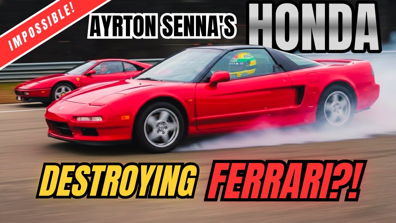 The $60,000 HONDA That Made FERRARI Panic | Ayrton Senna's NSX Story