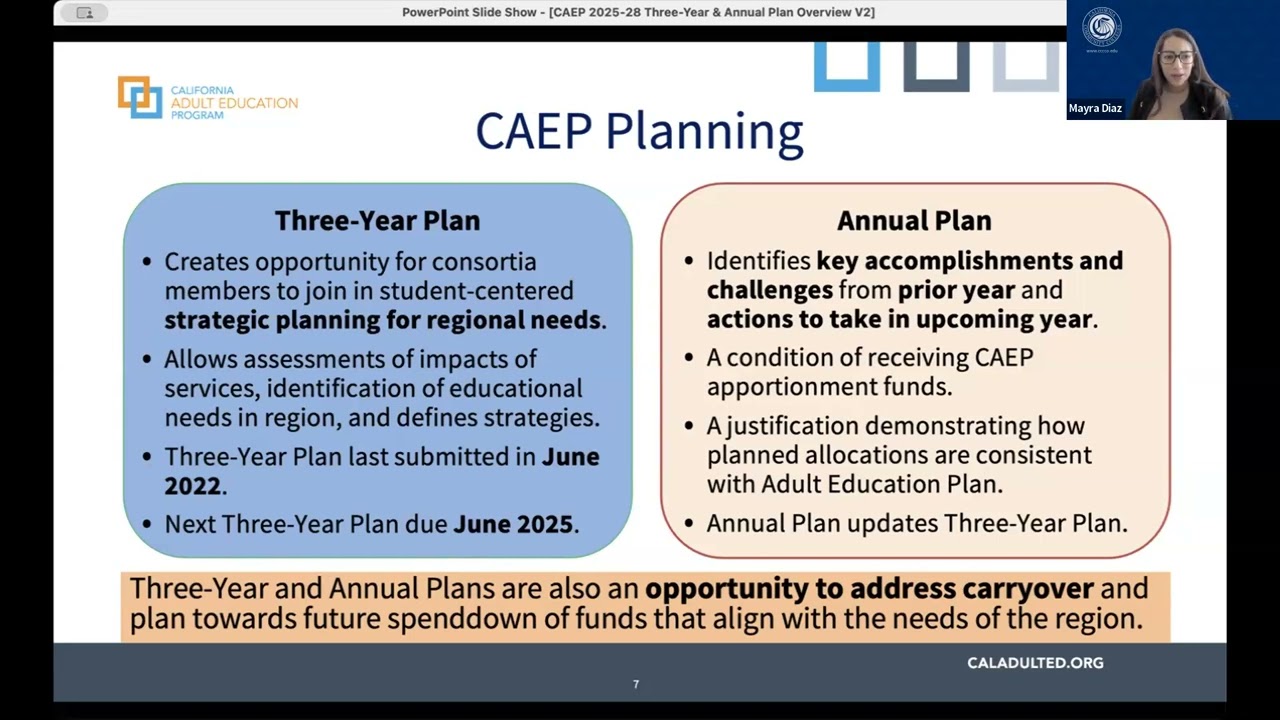 CAEP Strategic Plans