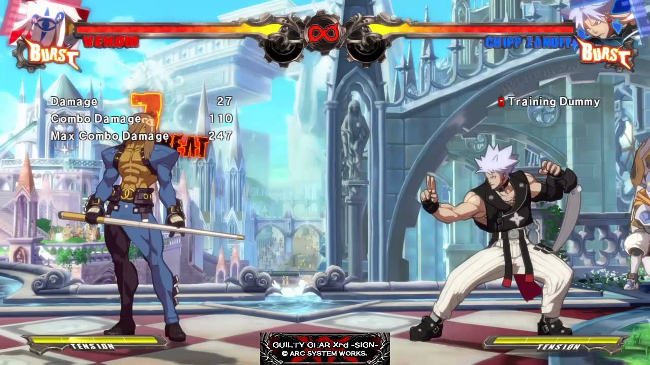 Venom GGXrd Combo Compilation #2