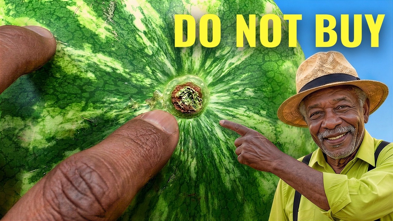 How to Pick a Sweet Watermelon &mdash; The OLD-TIMERS Way