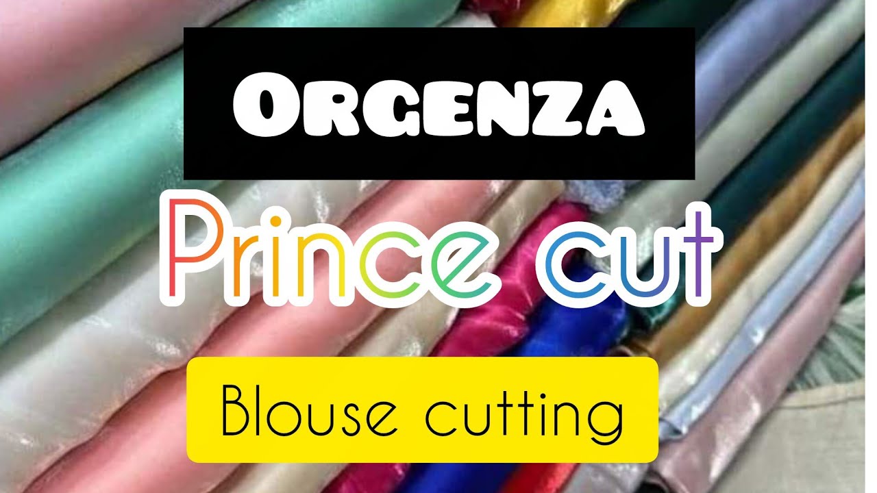 34 चेस्ट प्रिंसेस कट  ब्लाउज कटिंग || princess cut blouse cutting direct kapde par Usha designer you