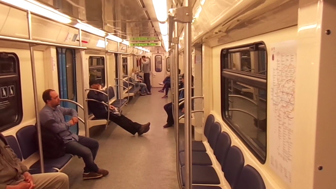 Moscow Metro new Line 8A: 2016 Metrowagonmash 81-760/761 
