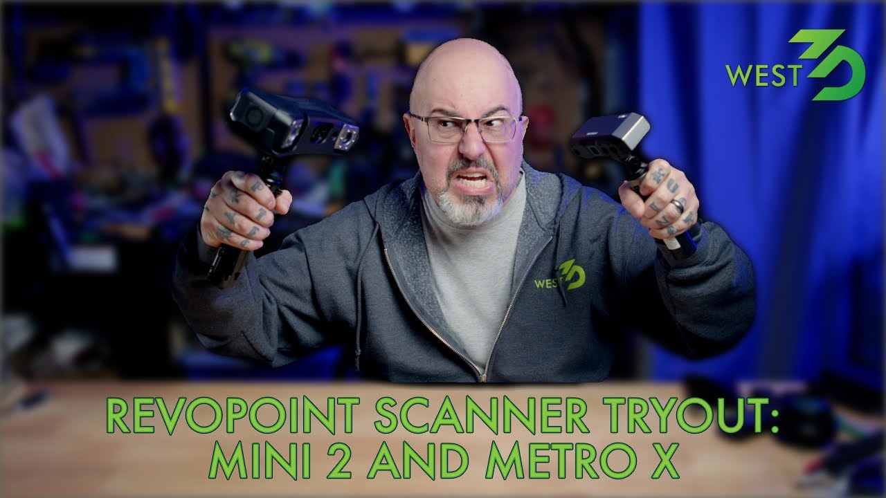 Checking out the Mini 2 and Metro X 3D scanners by Revopoint