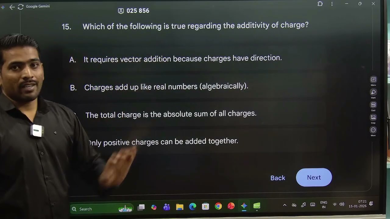 Electric Charges and Fields MCQs | Conductors, Insulators & Properties of Charge | 2nd PUC Physics