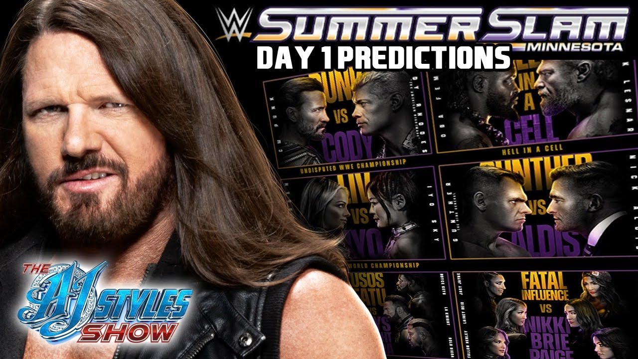 Прогнозы на первый день Summer Slam: AJ Styles