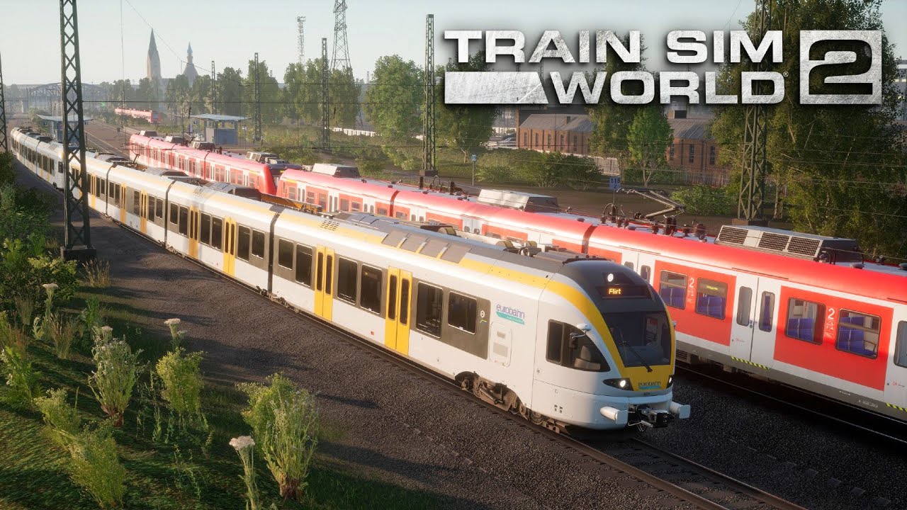 Dreifachausfahrt | Eurobahn FLIRT | Hauptstrecke Rhein-Ruhr | TRAIN SIM WORLD 2 #119