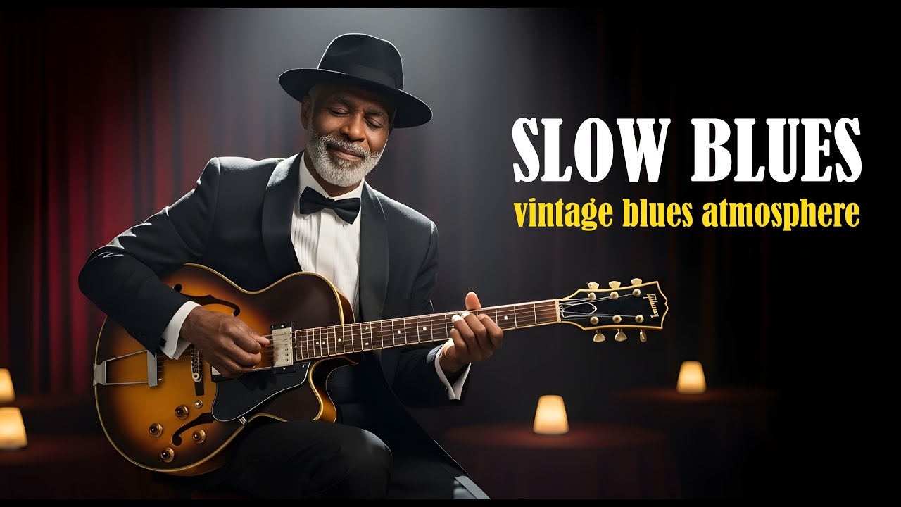 Vintage Blues Atmosphere inspired by old bars, neon nights, and whiskey-soaked memories