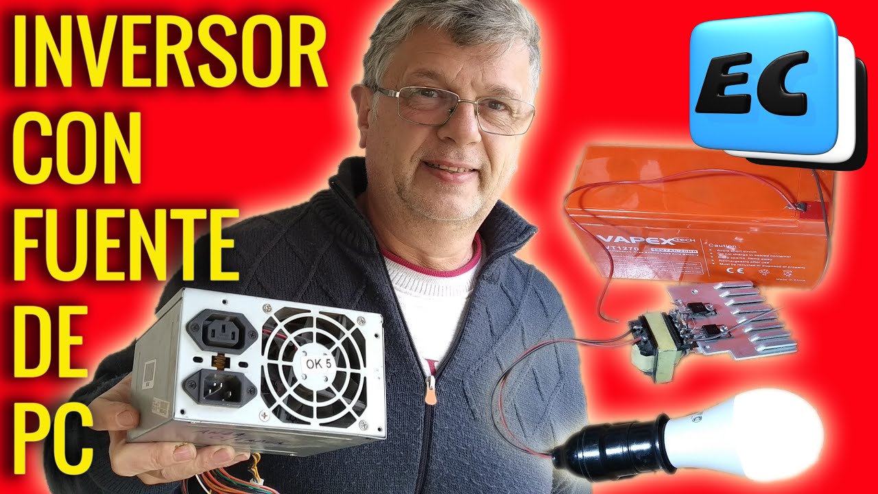 PROYECTOS CON FUENTES DE COMPUTADORA PRIMERA ENTREGA INVERSOR 12V A 220V