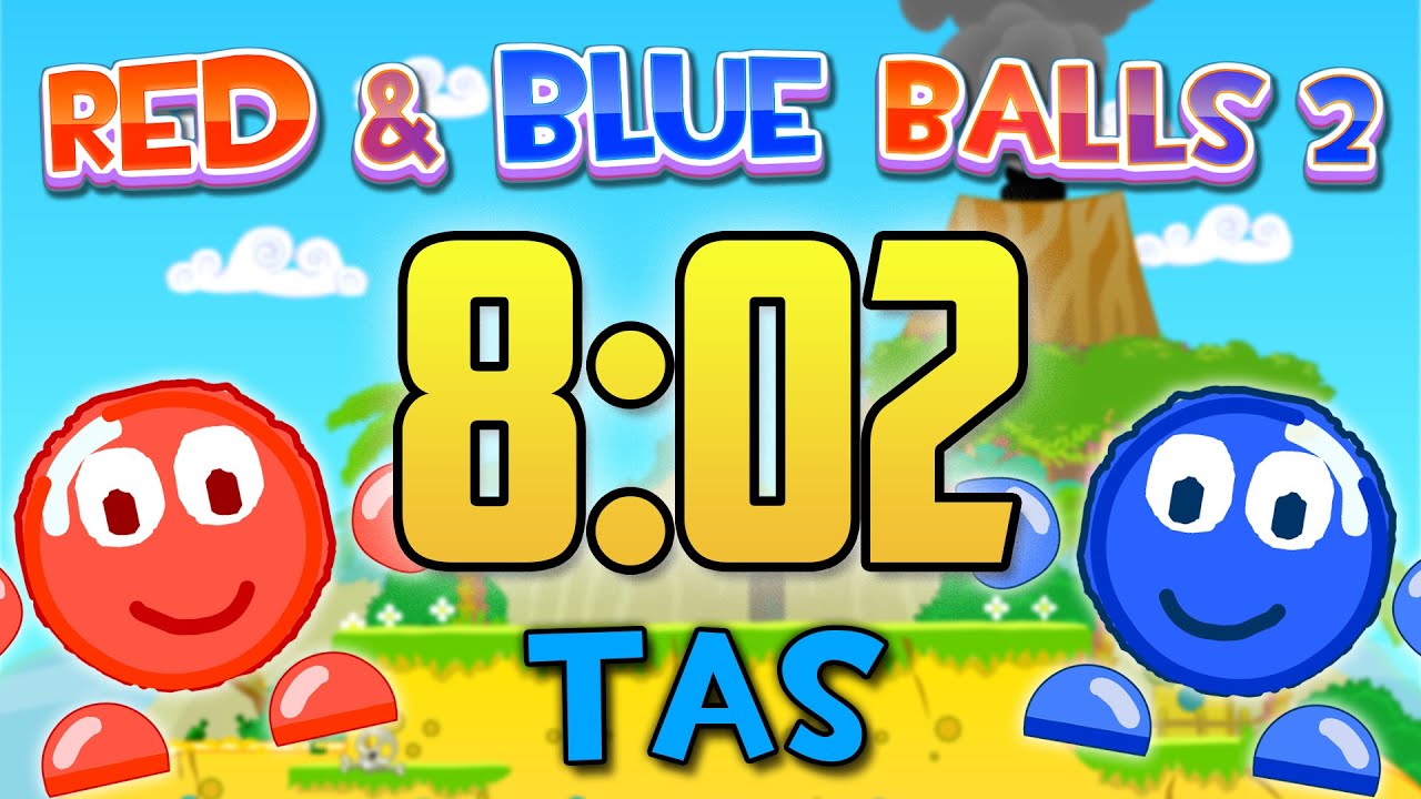 Red and Blue Balls 2 Any% TAS in 8:02