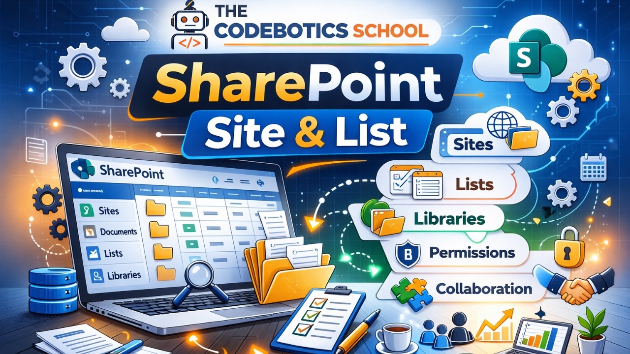 Creating SharePoint Site & List 📋  Why We Chose Team Site 👥 & Standard Template ⚙️