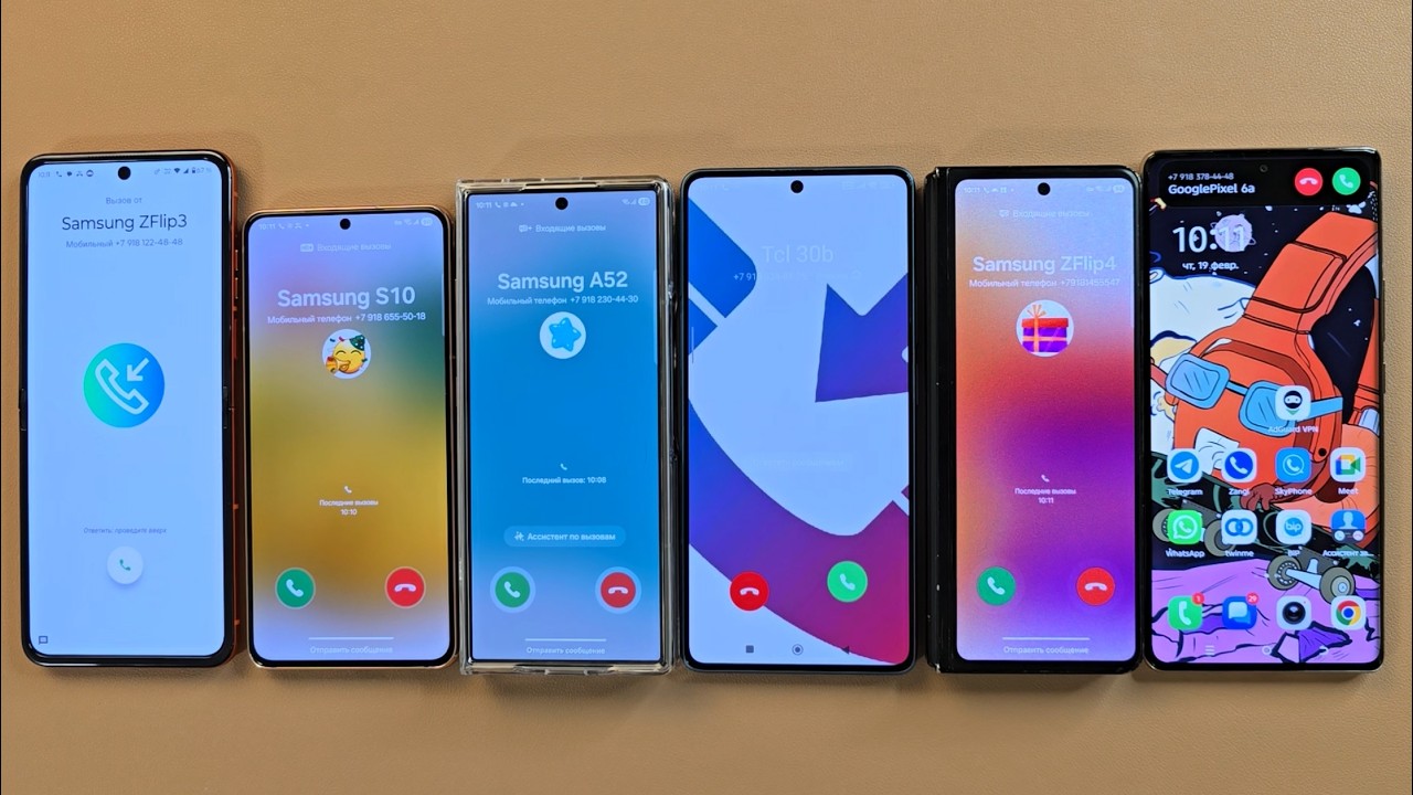 Guess Who Incoming call Motorolla Razr50 Samsugn S21 Tecno 30S Samsung Fold3 Poco F5 Samsung ZFold6