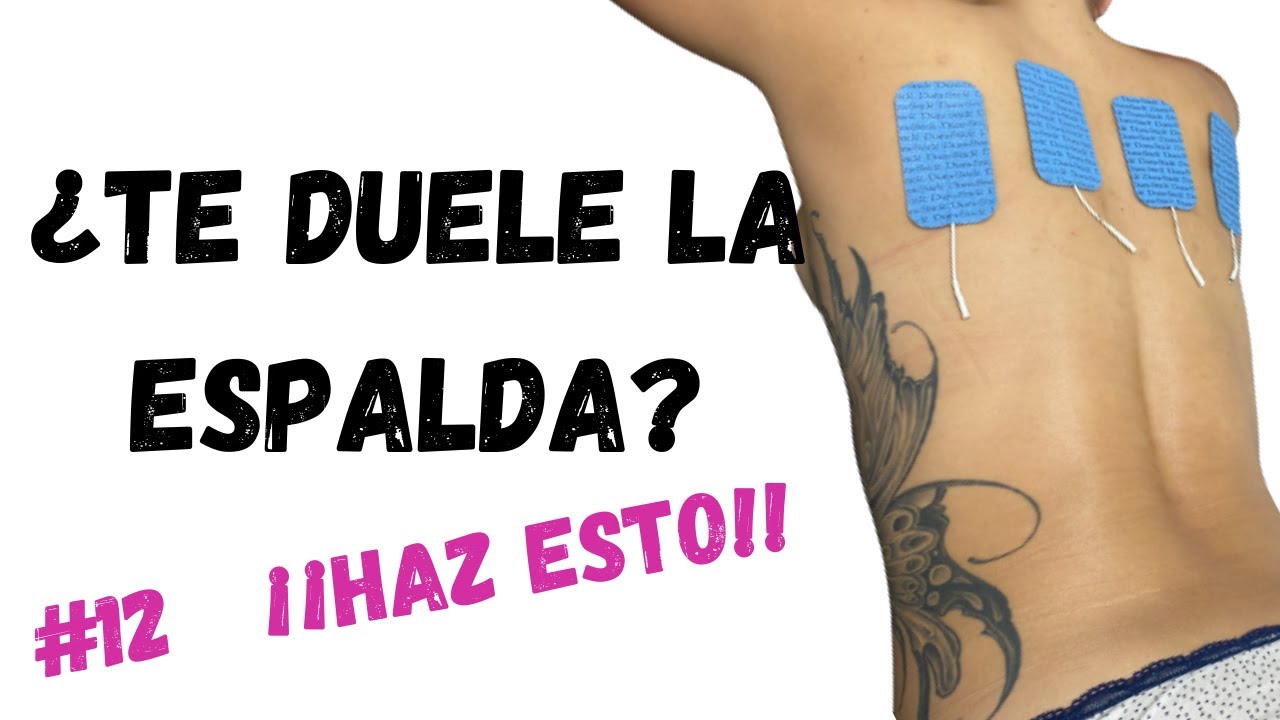 #12🟢Mejora tu Dolor de ESPALDA con COMPEX 👉¿Lumbalgia, Dorsalgia?... TENS y Endorfínico ¡¡A LA VEZ!!