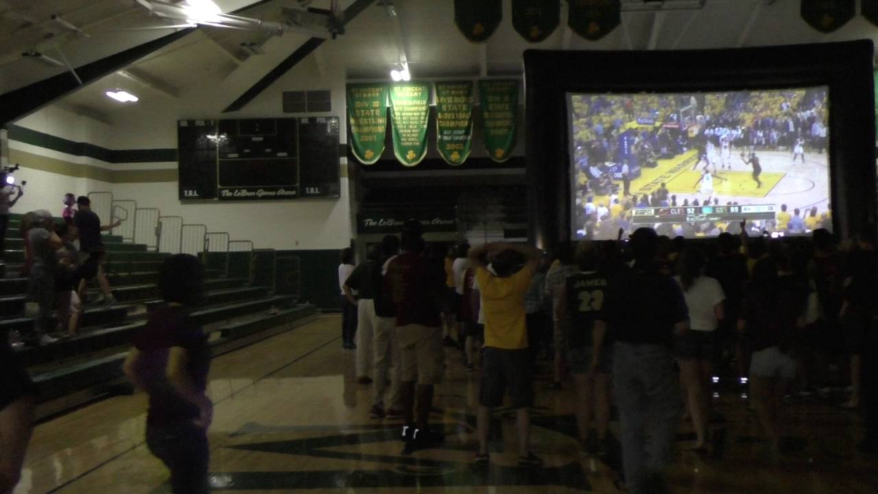 St. Vincent-St. Mary: NBA Finals Game 7, Cleveland Cavaliers v. Golden State Warriors