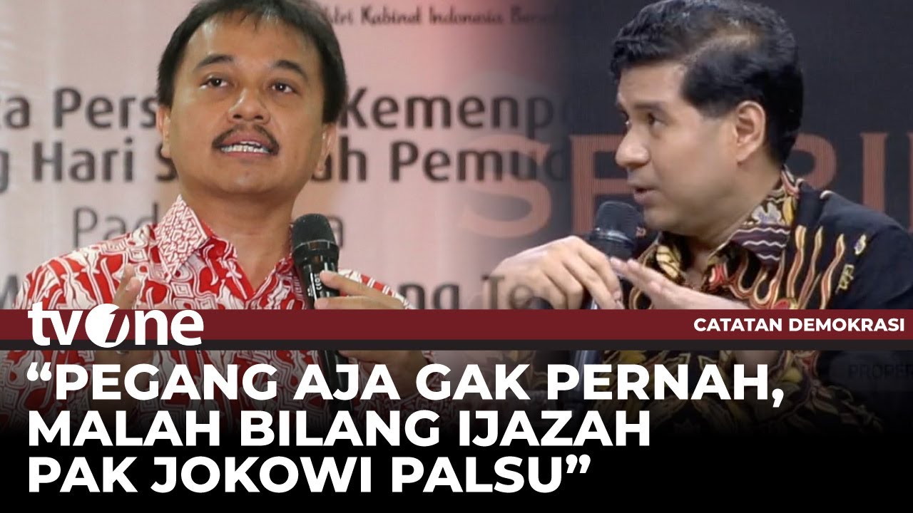 KERAS! Waketum Peradi Bersatu: Roy Suryo Ahli Memanipulasi | Catatan Demokrasi tvOne