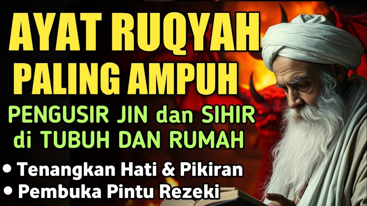 AYAT PENYEMBUH RUQYAH RUMAH PENGUSIR JIN, SETAN & SIHIR, PENENANG HATI DAN FIKIRAN | By Alaa Yaser
