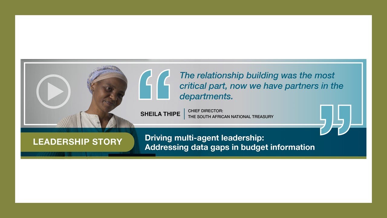 Addressing Data Gaps in Budget Information: The South African National Treasury