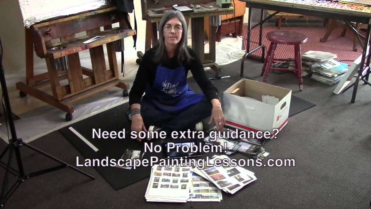 Pastel Painting - Making a Painting Plan