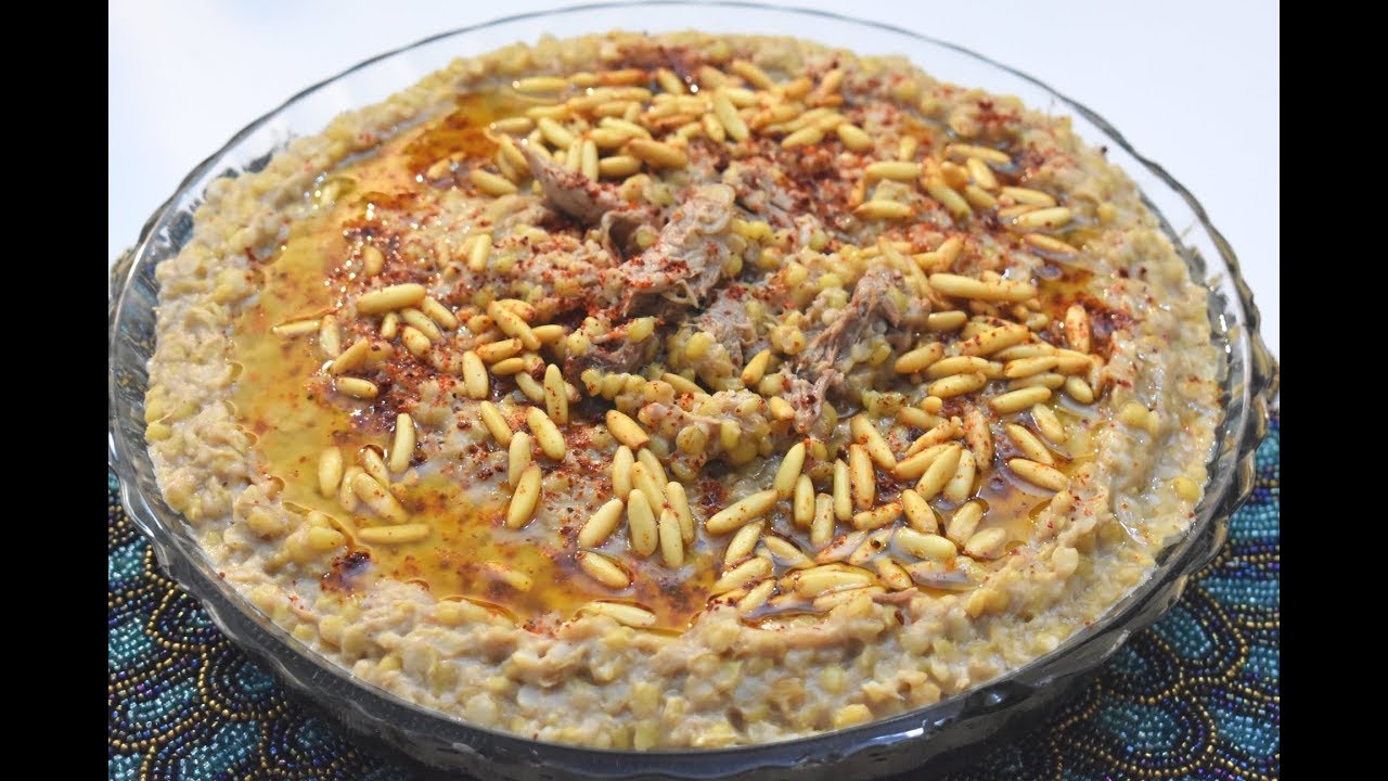 بُرْما -الهريس -مخلوطة -قمحية باللحم مغذي وغني بالبروتين