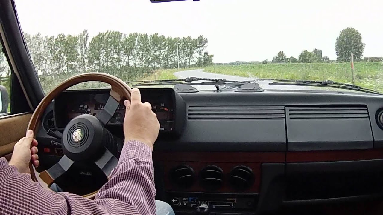 Alfetta 2.0L last ride. The end of an era...
