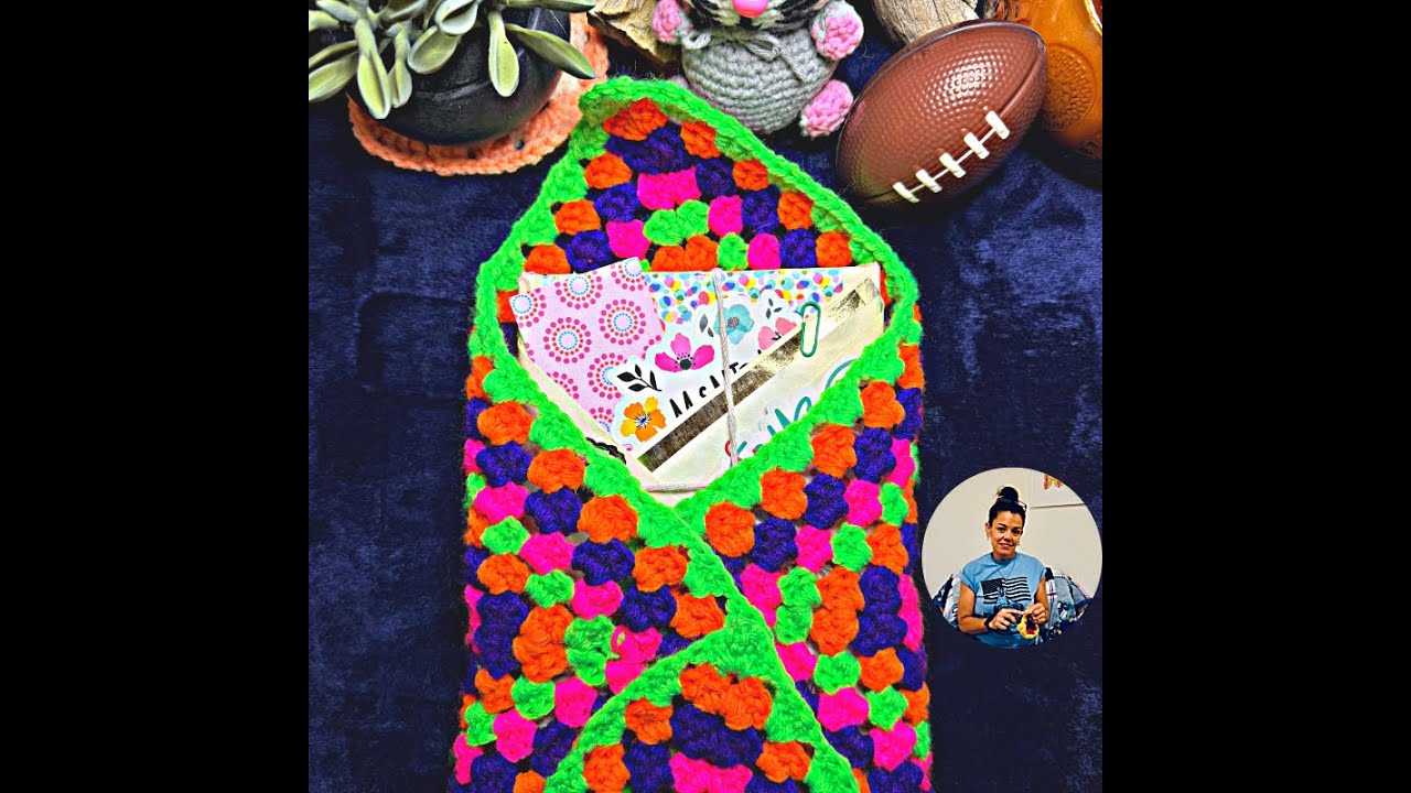 LIVE: Crochet & Chat | Granny Square Purse + Book sleeve, Part 1 | Ep 18 - 20 Jan 26
