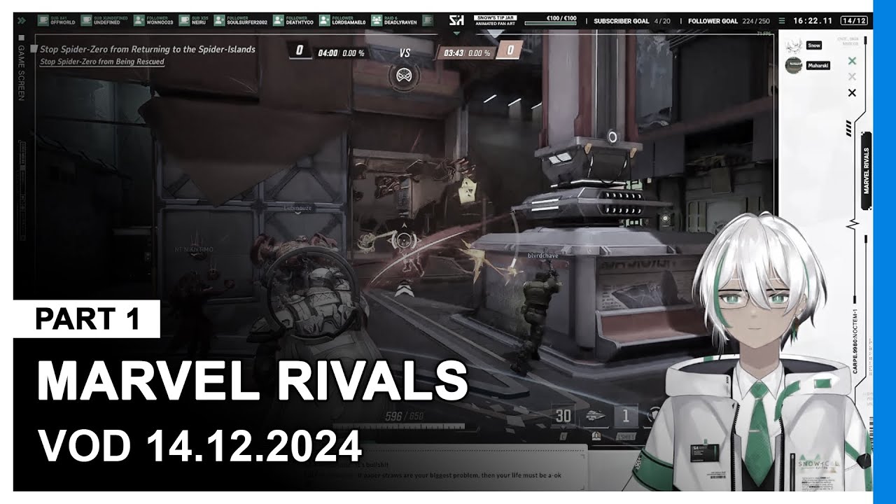 Marvel Rivals feat. Maiko (Episode 1)【VOD 14.12.2024】