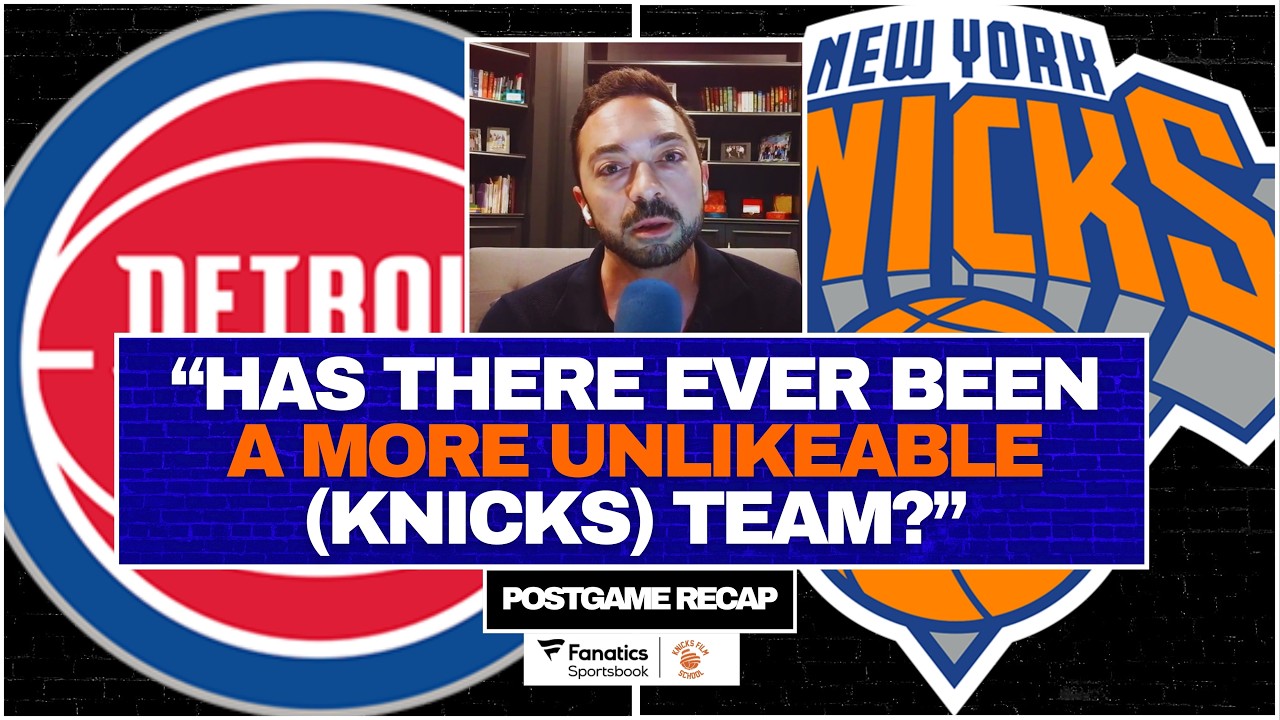 Knicks vs Pistons | Opening Monologue | POSTGAME RECAP