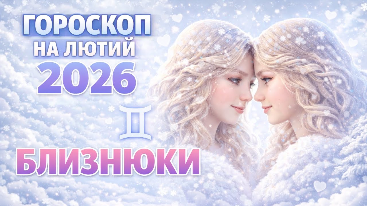 ГОРОСКОП на ЛЮТИЙ 2026 | БЛИЗНЮКИ